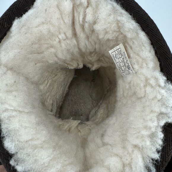 KOOLABURRA BY UGG Burra Dark Brown Short Boots Size 9 - Picture 10 of 11